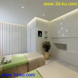 3D打印模型美容spa的图片