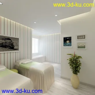 3D打印模型美容spa的图片
