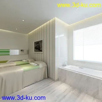 3D打印模型美容spa的图片