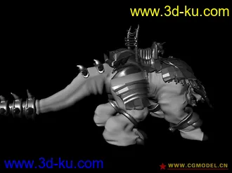 3D打印模型一个有设置的大牛的图片