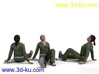高精度人物模型的图片