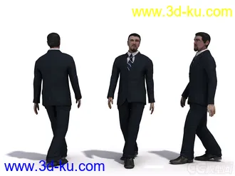 高精度人物模型的图片
