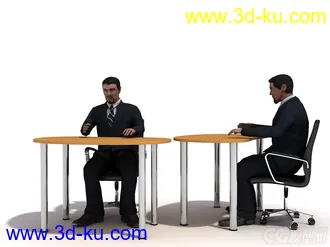 高精度人物模型的图片