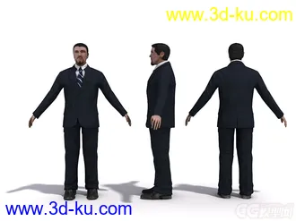 高精度人物模型的图片