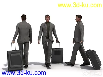 高精度人物模型的图片