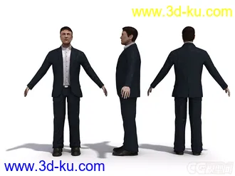 高精度人物模型的图片