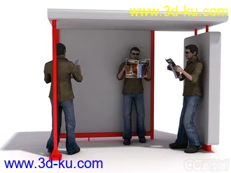 高精度人物模型的图片