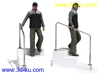 高精度人物模型的图片