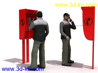 高精度人物模型的图片