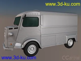 3D打印模型雪铁龙——老式 霸气铁皮大卡车 货物运输车 大型户外车的图片