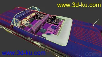3D打印模型精品车—— 庞蒂亚克 老式经典老爷车 复古敞篷轿车 超级跑车的图片