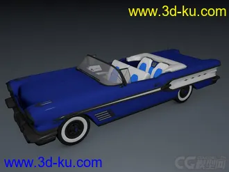 3D打印模型精品车—— 庞蒂亚克 老式经典老爷车 复古敞篷轿车 超级跑车的图片