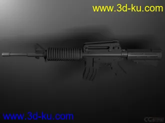 3D打印模型M4a1的图片