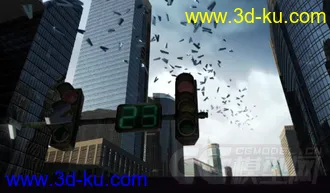 3D打印模型写实街道的图片