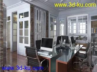 3D打印模型E.A.Vol.34--5间完整贴图的室内场景的图片
