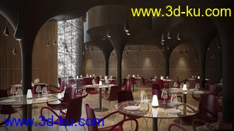 3D打印模型E.A.Vol.34--5间完整贴图的室内场景的图片