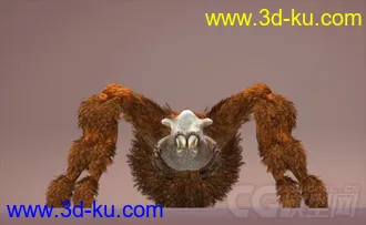 3D打印模型Dead Mother Creature Rig的图片
