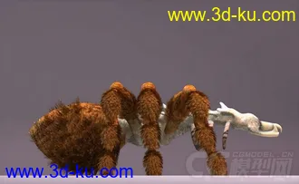 3D打印模型Dead Mother Creature Rig的图片
