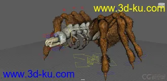 3D打印模型Dead Mother Creature Rig的图片