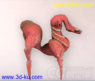 3D打印模型Nyctalus creature rig的图片