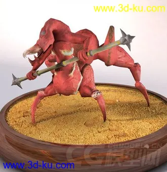 3D打印模型Nyctalus creature rig的图片