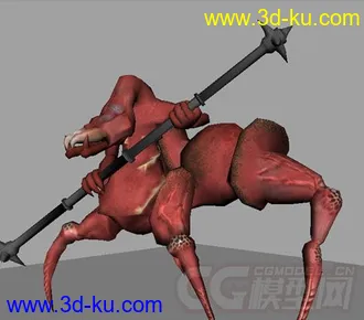 3D打印模型Nyctalus creature rig的图片