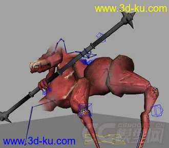 3D打印模型Nyctalus creature rig的图片