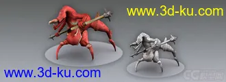 3D打印模型Nyctalus creature rig的图片