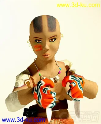 3D打印模型Lea Character Rig的图片
