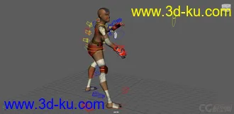 3D打印模型Lea Character Rig的图片