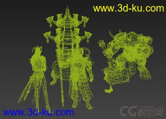 斗战神模型的图片