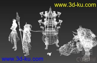 斗战神模型的图片