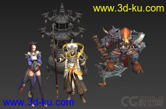 斗战神模型的图片