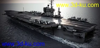 精品模型—精致航空母舰群 海上导弹驱逐舰 航空母舰加油船 武装反恐军舰 海上运输舰的图片