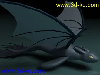 3D打印模型一条水龙。的图片