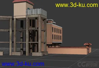3D打印模型简约UV已展  可以烘焙房 之二的图片
