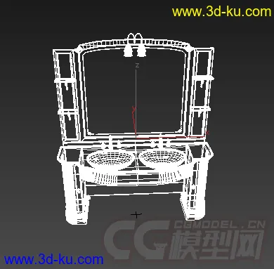 欧式的梳妆台模型的图片2