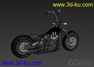 一个非常帅的摩托车模型的图片