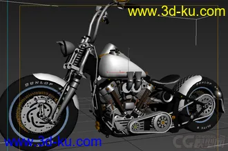 一个非常帅的摩托车模型的图片