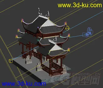 古建牌坊模型的图片