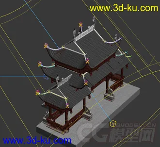 古建牌坊模型的图片
