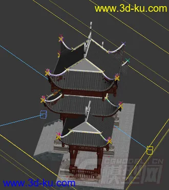 古建牌坊模型的图片