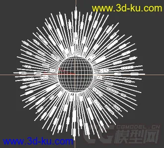 一个圆形的镜子模型的图片