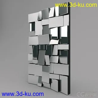 一面多个镜子模型的图片
