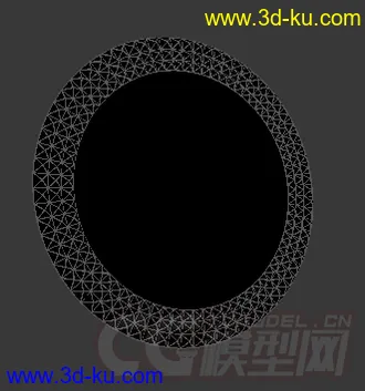 圆形镜子模型的图片
