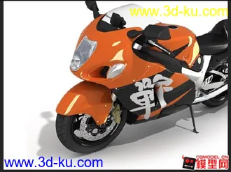 3D打印模型超酷摩托车的图片