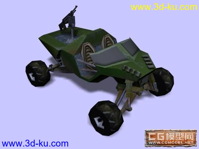 未来概念型战车（低模）模型的图片6