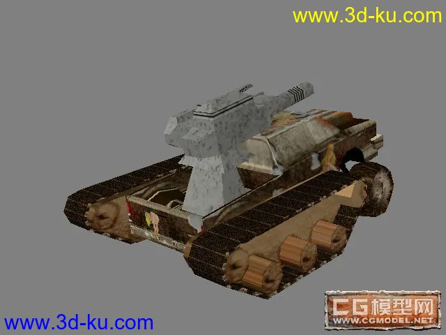 未来概念型战车（低模）模型的图片9