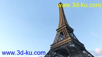3D打印模型埃菲尔铁塔的图片