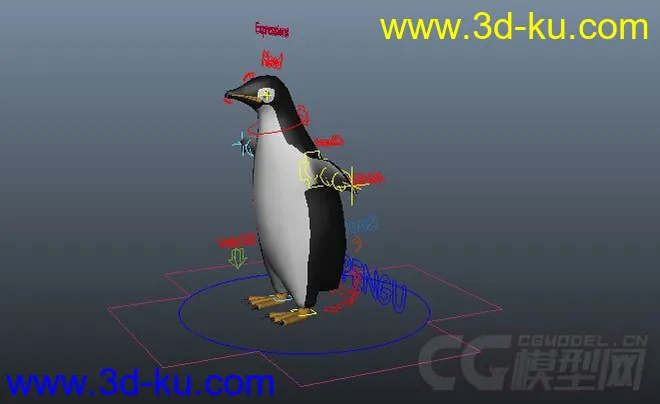 一只企鹅模型的图片1